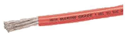 BATTERY CABLE 3/0 GA 25 RED