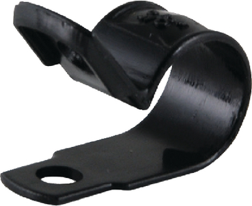 CABLE CLAMP NYL 5/8IN BLK 25/P