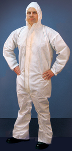MICROPOROUS COVERALLS - LARGE