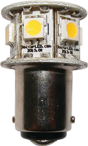 DRLED BULB DBLE CONT GREEN #90