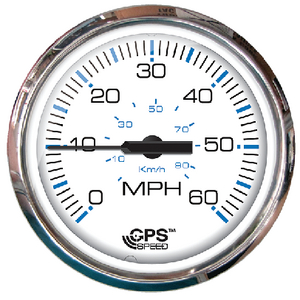 CHES S/S WHT GPS SPEEDO 60 MPH