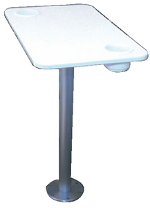 DELUXE TABLE PEDESTAL W/TOP