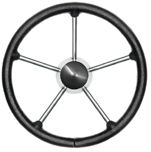 SW59491P Seastar Stealth Steering Wheel Black Includes Centre Cap