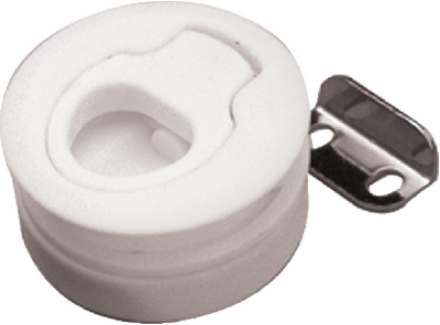 NYLON SLAM LATCH - WHITE