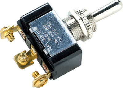 TOGGLE SWITCH-3 POS/3 TERM