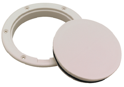 PRY-UP DECK PLATE - 6 WHITE