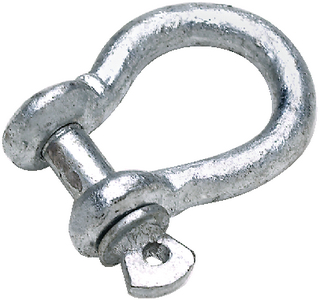 ANCHOR SHACKLE-GALV-7/16 -BUL