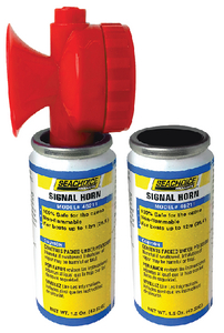 Lot of 2 Seachoice 46211 Mini Signal Horn Kit Air Horn for Boats Up to 65 Ft 