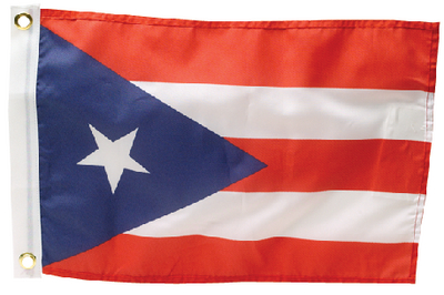 PUERTO RICO FLAG 12 X 18