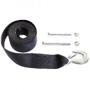 6250 WINCH STRAP/ HOOK, 25 FT.