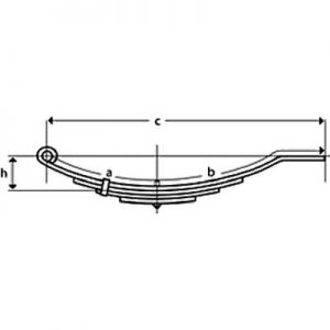 UNA018-2 LVS SLIP. SPRING 300#