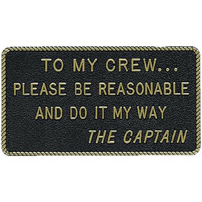 TO MY CREW