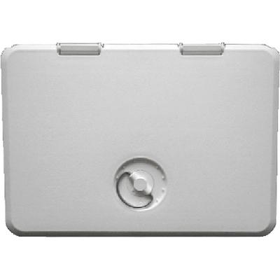 11X15 LOCKING HATCH-POLAR WHT