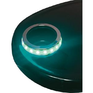 LED CUP HOLDER RING  GREEN