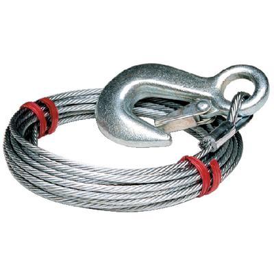 WINCH CABLE W/HOOK 7/32 X 50 - Canadian Marine Parts