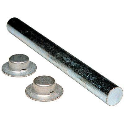 ROLLER SHAFT W/NUTS 5/8INX5-1/