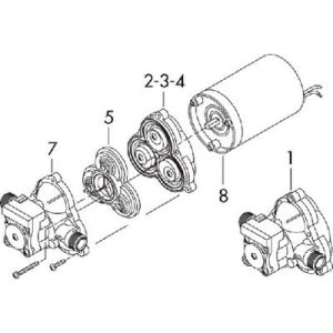 LOWER HOUS KIT W/ DAPL 2088 S