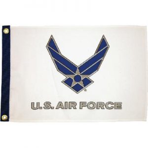 FLAG 12X18 USAF WINGS