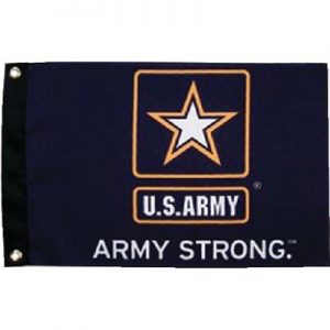 FLAG 12X18 ARMY STRONG