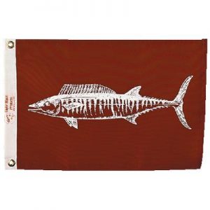 FLAG WAHOO 12X18