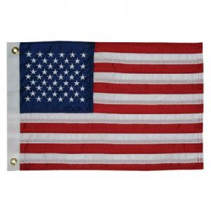 FLAG US SEWN 12X18