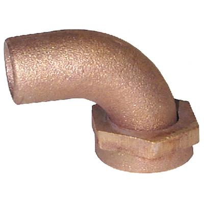 1  90 DEG. BRONZE TAIL PIECE