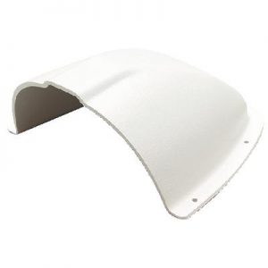 COWL VENT-WHITE 6-1/4X7X3