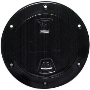 DECKPLATE 4IN BLACK NON-SKID