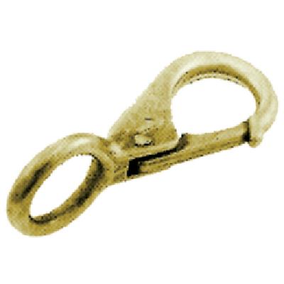 BRASS FAST EYE SNAP-SIZE 0