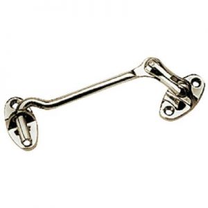 GOOSENECK DOOR HOOK 5IN CHROME