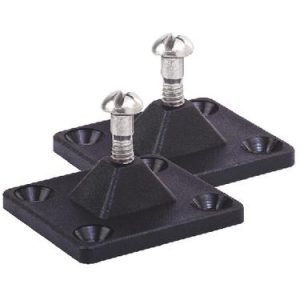 DECK HINGE SIDE MT HD BLK PR