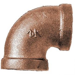 BRONZE REDUCING ELBOW 1 X 3/4I