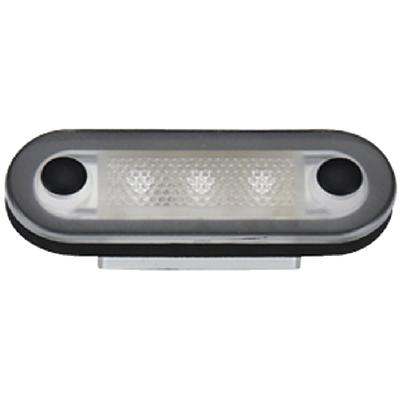 SANTIAGO 3-LED OVAL RED LEDFT