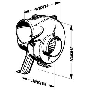 PAR 12V BLOWER FLEXMOUNT 3