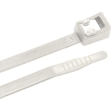 CABLE TIE FLUSH CT NAT 8″ 20/P