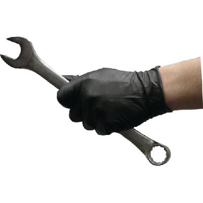 BLACK NITRILE GLOVE X-LARGE