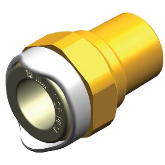 ADAPTOR 1/2IN NPT MALE 15MM