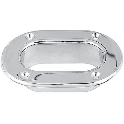 CHR BRZ OVAL HAWSE HOLE PLATE