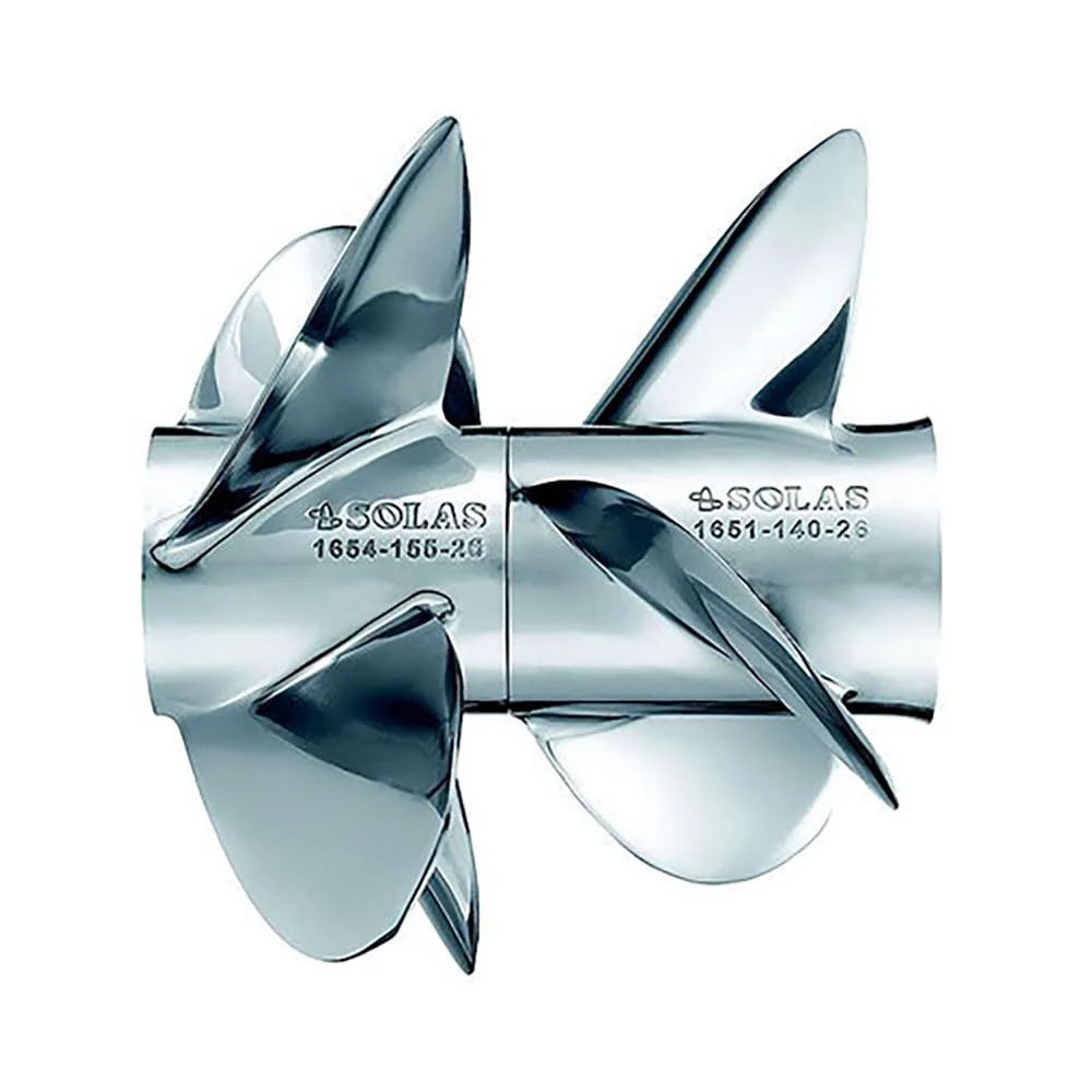 Solas B3 Dual Prop Stainless Steel Rear Propeller – 1651-144-21