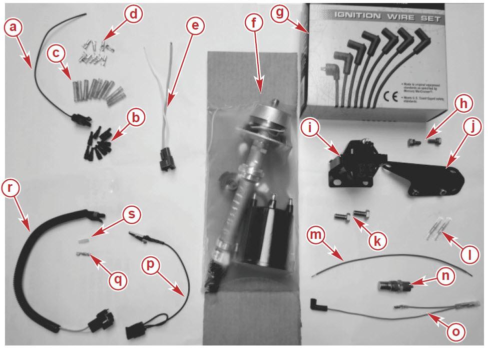 ICM Replacement Kit, MerCruiser Small Block V8 HEI Kit