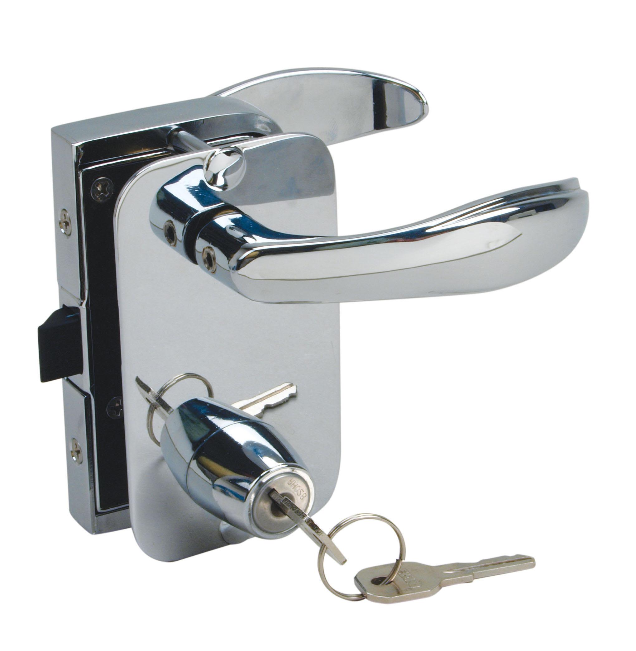 Full Size Surface Mount Lock Set With Privacy Lock